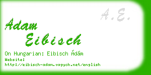 adam eibisch business card